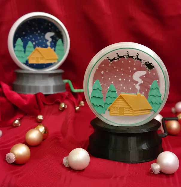 Quả Cầu Tuyết Cơ Khí *CÓ THỂ TÙY CHỈNH* - Image 1