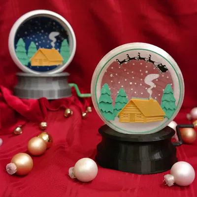 Quả Cầu Tuyết Cơ Khí *CÓ THỂ TÙY CHỈNH*