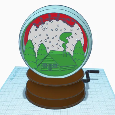 Quả Cầu Tuyết Cơ Khí *CÓ THỂ TÙY CHỈNH*