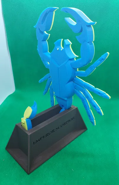 Chân đế cho bọ cạp hoàng đế có khớp nối - Image 1