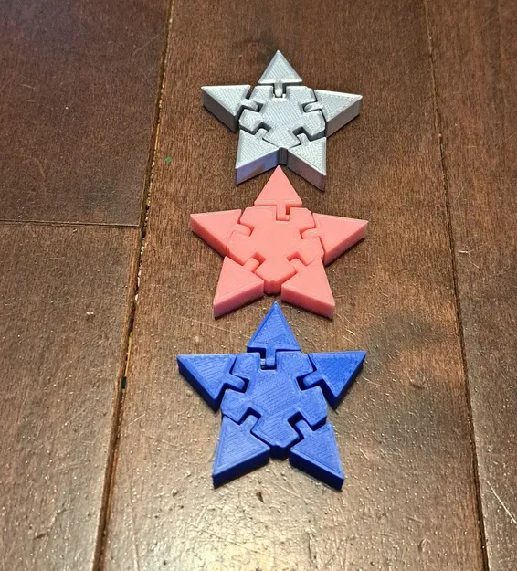 Ngôi Sao Dẻo - Mô Hình Đồ Chơi Khớp Nối - Image 1