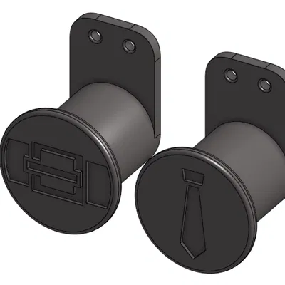 Kệ treo cà vạt/thắt lưng