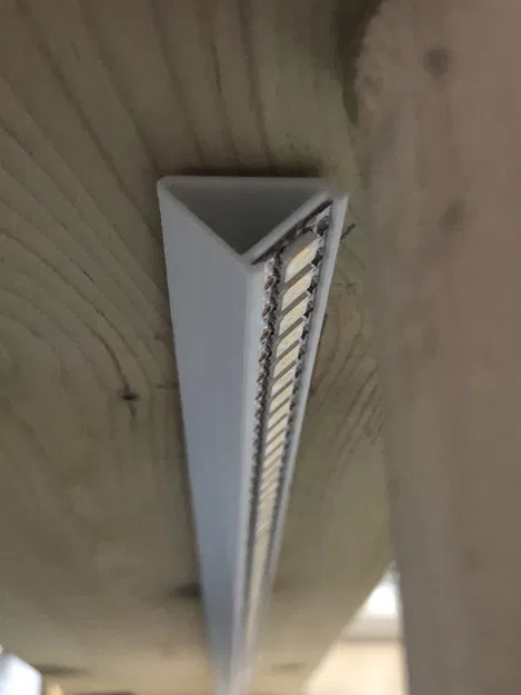 Kênh LED 45 độ cho dải LED 12mm - Image 1