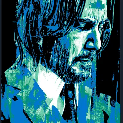 Tranh Treo Tường John Wick 4 | HueForge