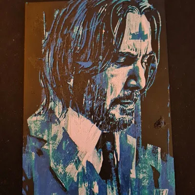 Tranh Treo Tường John Wick 4 | HueForge