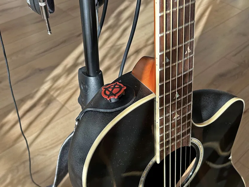 Nút Khóa Dây Đàn Guitar Có Biểu Tượng/Ký Hiệu (MMU) - Image 3