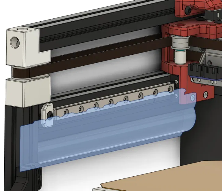 Giá đỡ LED kẹp cho Voron 0 (thanh nhôm 1515) - Image 2
