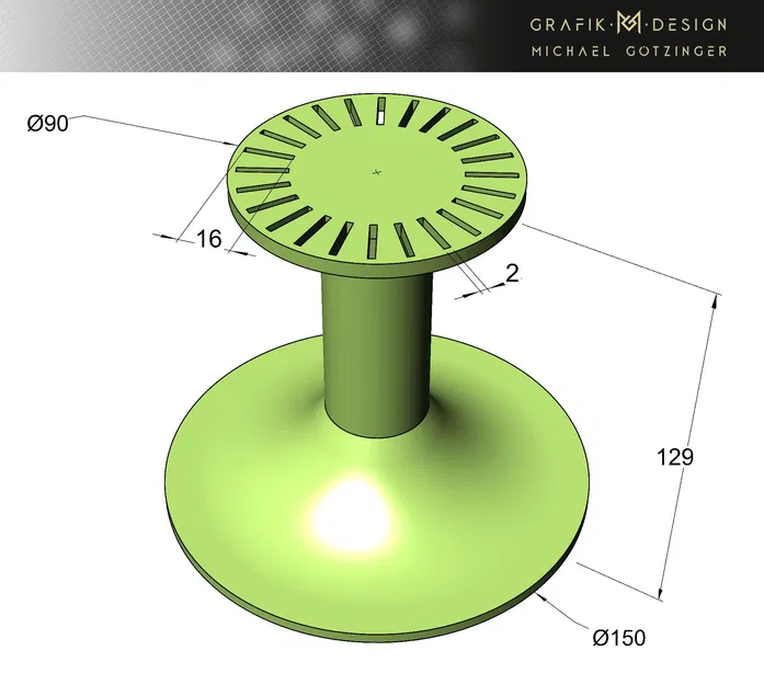 Phiên bản mới - Kệ xoay đựng dao nĩa - Image 3
