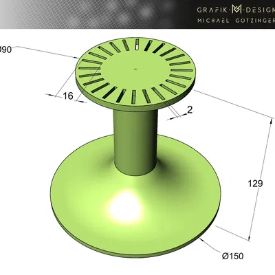 Phiên bản mới - Kệ xoay đựng dao nĩa