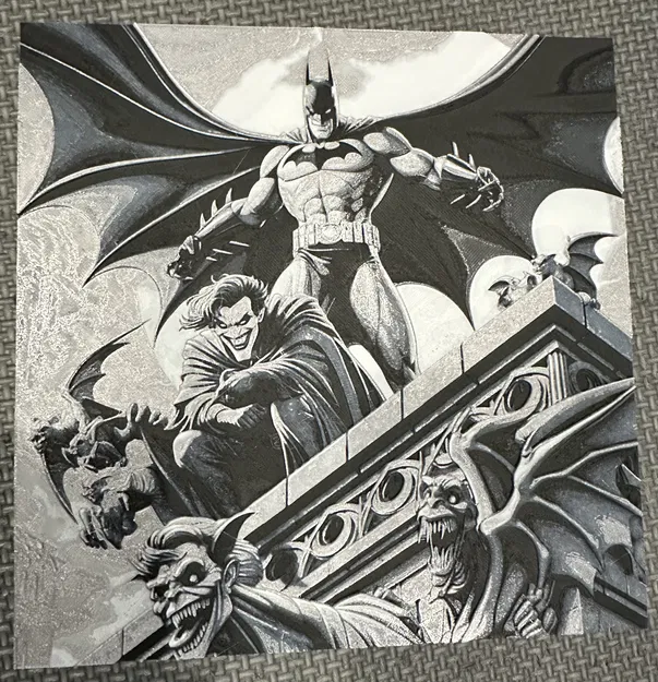 Người Dơi Đêm Đối Đầu Wild Card Hueforge - Image 1