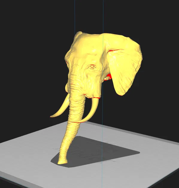 Mô hình đầu voi 3D - Image 4