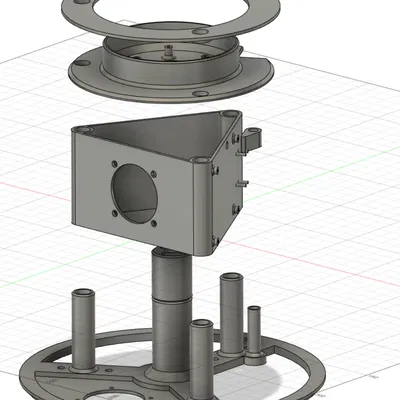 Vỏ Housing Camera Allsky Pi4 Tự Động