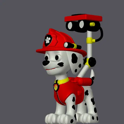 Marshall trong Paw Patrol (Đa Sắc Màu)