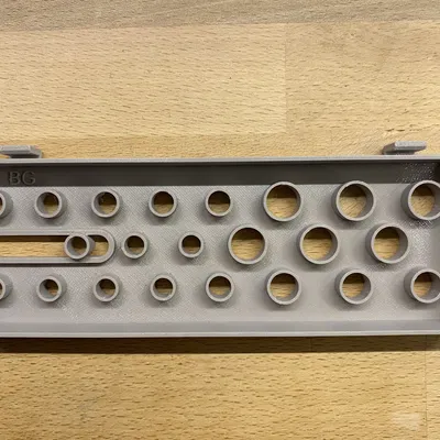 Chỗ đựng tua vít cho "Hệ thống lưu trữ dụng cụ - Brunos"