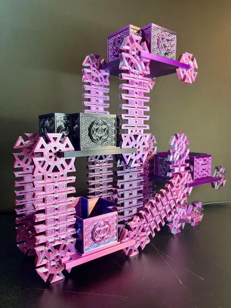 Chậu Hoa/Chậu Mọng Nước Modul Phong Cách Đồ Chơi Xếp Hình. Hệ Thống Chậu Có Thể Mở Rộng - Image 2