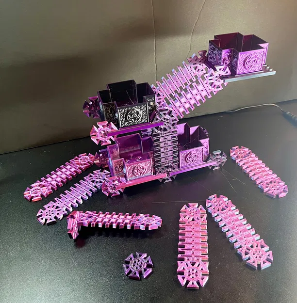 Chậu Hoa/Chậu Mọng Nước Modul Phong Cách Đồ Chơi Xếp Hình. Hệ Thống Chậu Có Thể Mở Rộng - Image 4