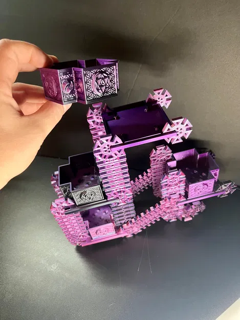 Chậu Hoa/Chậu Mọng Nước Modul Phong Cách Đồ Chơi Xếp Hình. Hệ Thống Chậu Có Thể Mở Rộng - Image 5