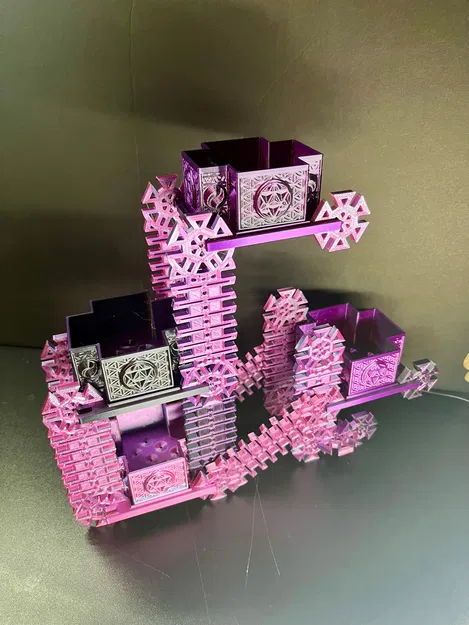 Chậu Hoa/Chậu Mọng Nước Modul Phong Cách Đồ Chơi Xếp Hình. Hệ Thống Chậu Có Thể Mở Rộng - Image 12