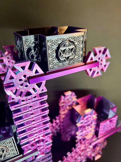 Chậu Hoa/Chậu Mọng Nước Modul Phong Cách Đồ Chơi Xếp Hình. Hệ Thống Chậu Có Thể Mở Rộng - Image 14