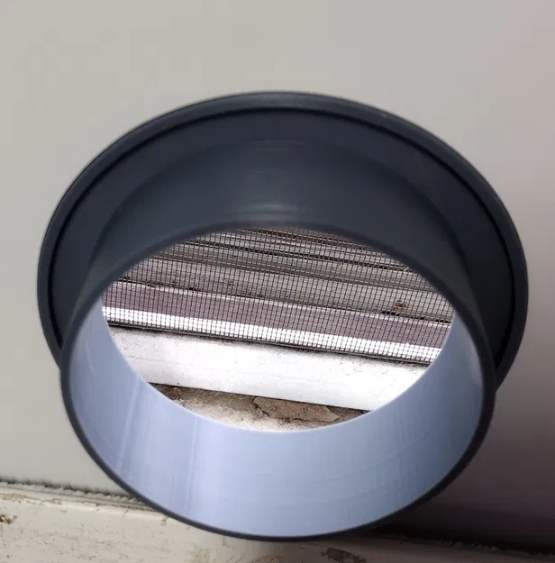 Bộ chuyển đổi ống thông hơi máy sấy để hút khói (Tùy chỉnh bằng CadQuery) - Image 3