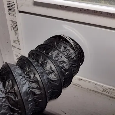 Bộ chuyển đổi ống thông hơi máy sấy để hút khói (Tùy chỉnh bằng CadQuery)