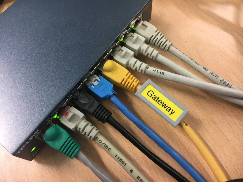 Giá đỡ nhãn cáp Parametric cho cáp Ethernet, mạng, USB, PC, dây nguồn, v.v. - Image 4