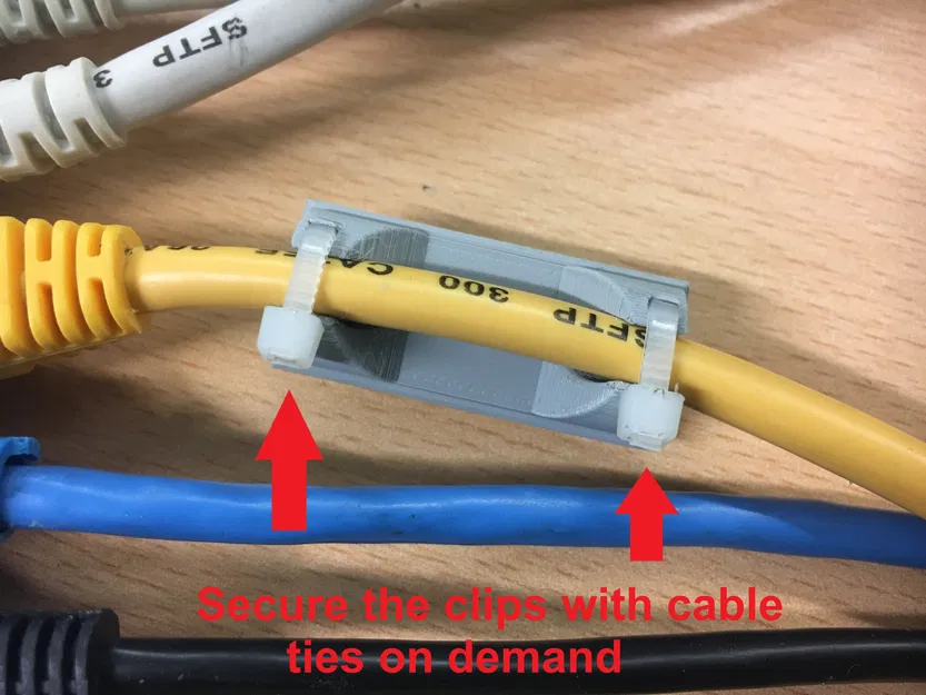 Giá đỡ nhãn cáp Parametric cho cáp Ethernet, mạng, USB, PC, dây nguồn, v.v. - Image 6