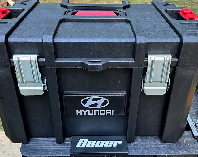 Tấm Logo Kia, Hyundai cho Hộp Đựng Đồ Lớn Bauer Harbor Freight - Thay Thế Frunk EV6/Ioniq 5 - Image 7