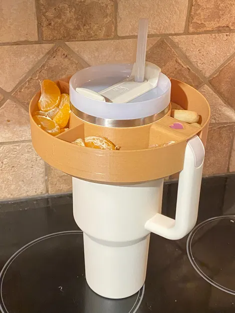 Khay Đựng Đồ Ăn Vặt Cho Ly Stanley Quencher (40oz) - Image 2