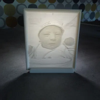 Đế Đèn Ngủ/Đèn Bàn Lithophane