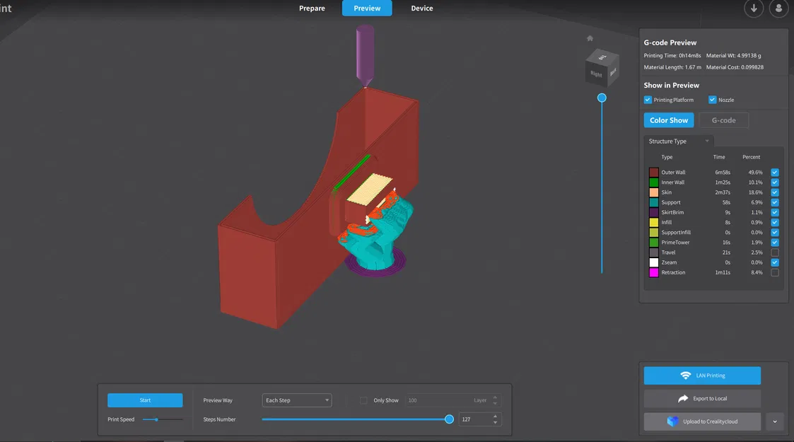 Giá Đỡ USB Cho Creality K1 - Image 3
