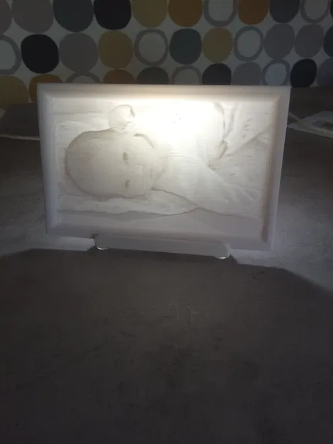 Đế Đèn Ngủ/Đèn Bàn Lithophane - Image 8