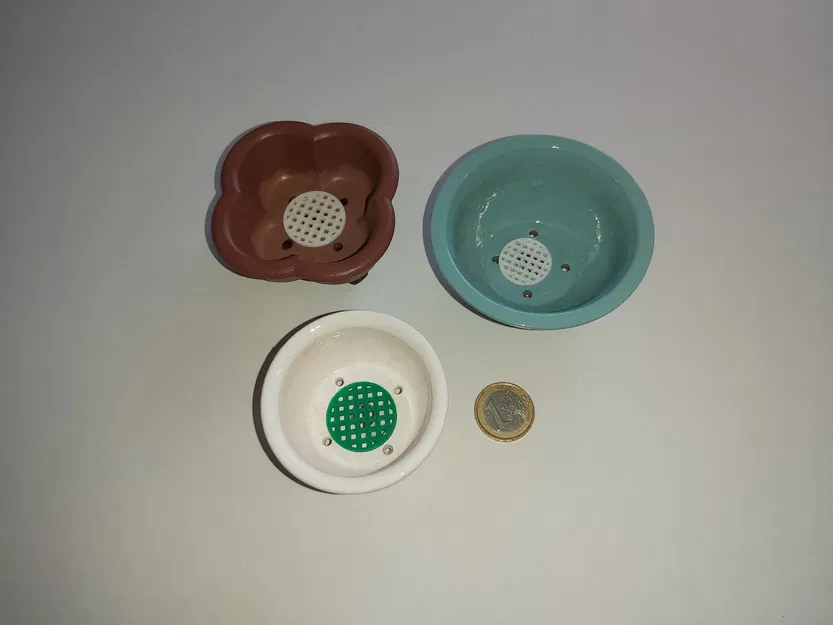 Lưới nhỏ cho chậu bonsai hoặc chậu hoa (tròn) - Image 2