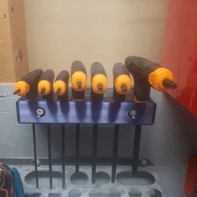 Kệ giữ bộ lục giác T 7 món GEARWRENCH