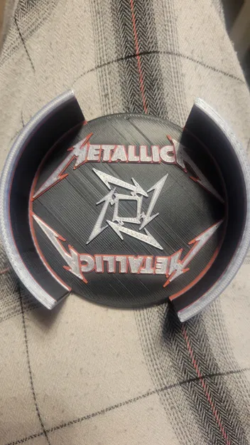Bộ Đế Lót Ly & Đế Giữ Hình Metallica - Image 1