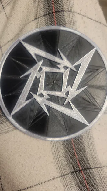 Bộ Đế Lót Ly & Đế Giữ Hình Metallica - Image 2