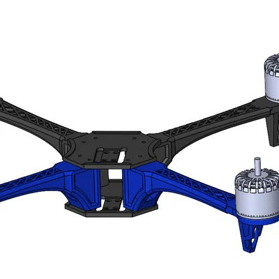 KHUNG DRONE QUADRICOPTER