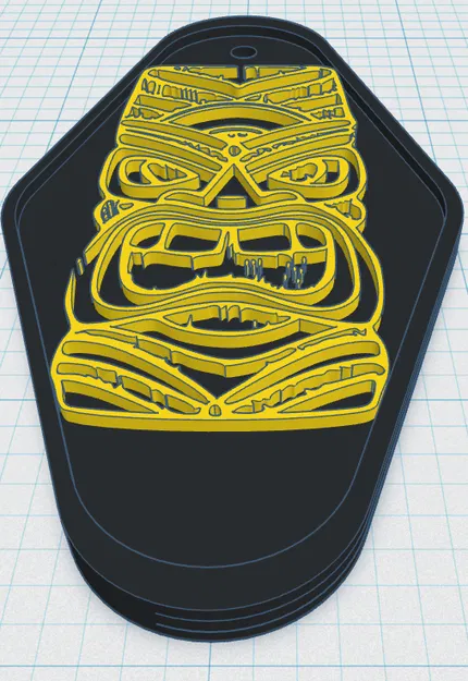 Tiki Keytag 72 - Móc khóa Tiki lớn - Image 1