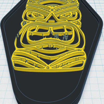 Tiki Keytag 72 - Móc khóa Tiki lớn