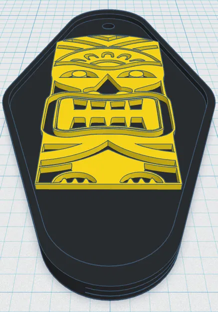 Tiki Keytag 67 - Móc khóa lớn - Image 1