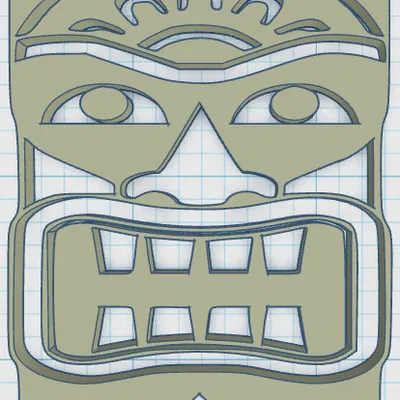 Tiki Keytag 67 - Móc khóa lớn