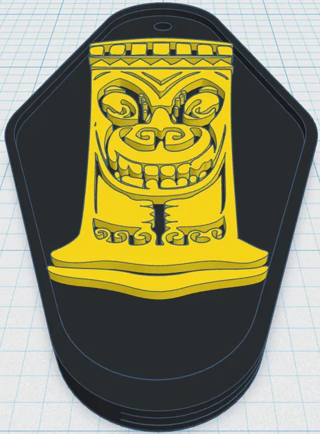 Tiki Keytag 69 - Image 1