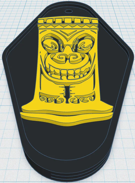 Tiki Keytag 69 1