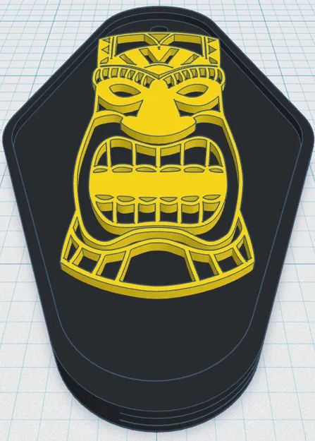 Tiki Keytag 65 - Móc khóa Tiki cỡ lớn - Image 1