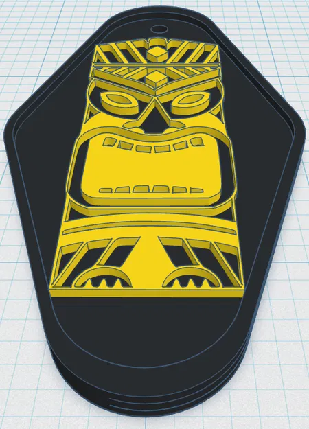 Tiki Keytag 66 - Móc khóa lớn - Image 1