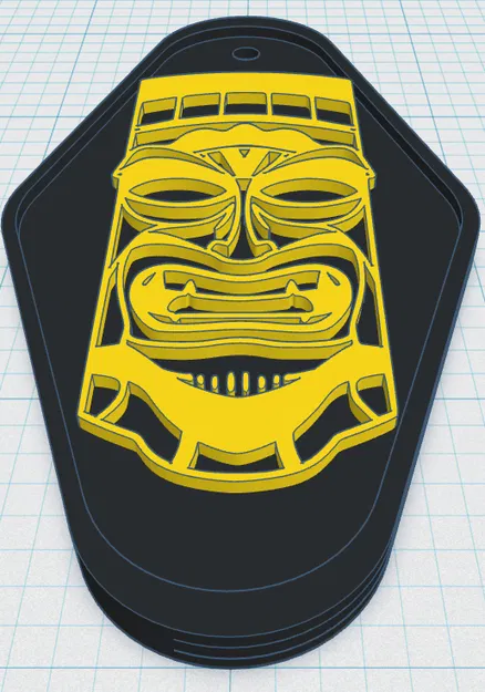 Tiki Keytag 64: Móc khóa lớn lấy cảm hứng từ văn hóa Tiki - Image 1