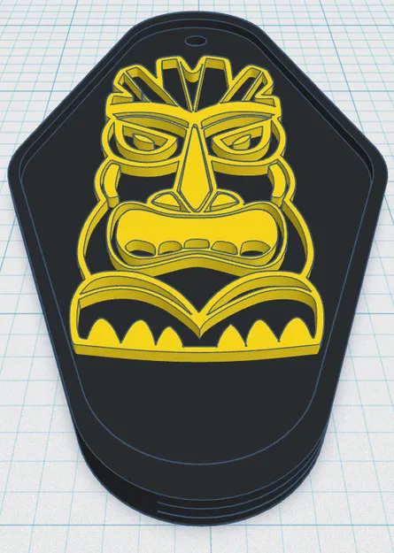 Tiki Keytag 60 - Móc Khóa Tiki Lớn - Image 1