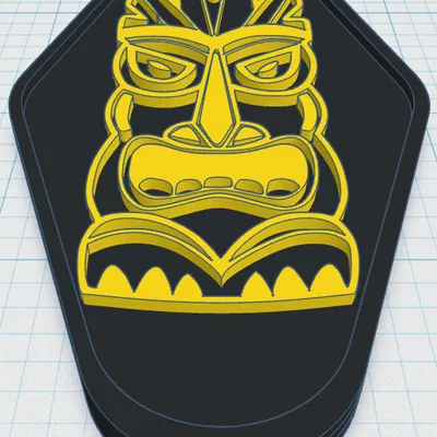 Tiki Keytag 60 - Móc Khóa Tiki Lớn