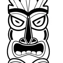 Tiki Keytag 60 - Móc Khóa Tiki Lớn