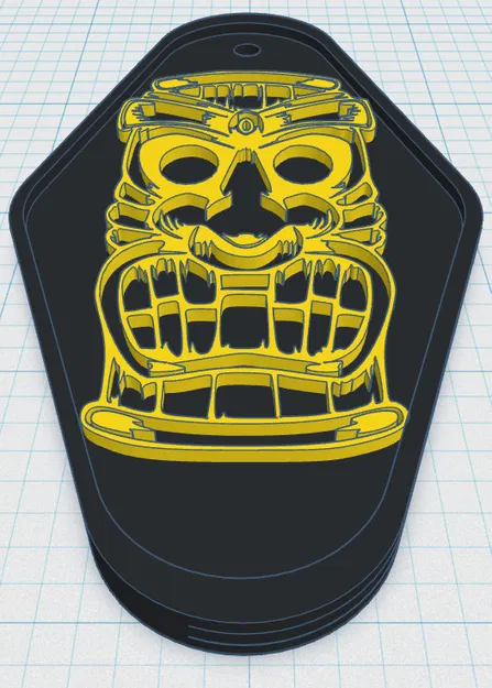 Tiki Keytag 55 - Móc khóa lớn - Image 1